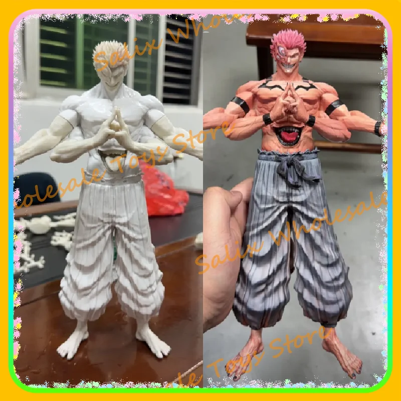 

В наличии: 30 см HY Jujutsu Kaisen King Of Curses, фигурка одного персонажа без подставки, настольная аниме-фигурка, коллекционная игрушка