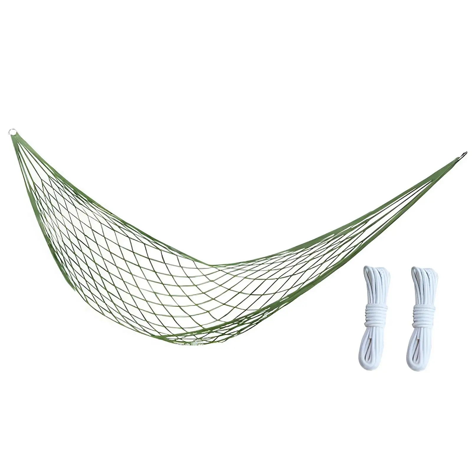 Outdoor Sport Hammock Breathable Nylon Mesh Bed Lightweight Folding Hammocks for Camping Garden Backpacking