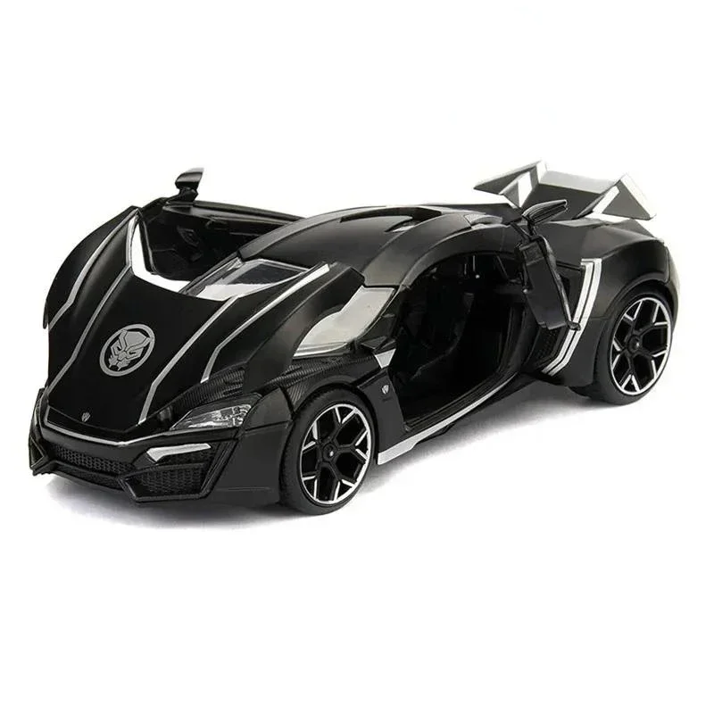 

1:24 Lykan HyperSport Supercar Scales Diecasts Toy Vehicles Sports Metal Auto Car Models Miniature For Collection Black J194