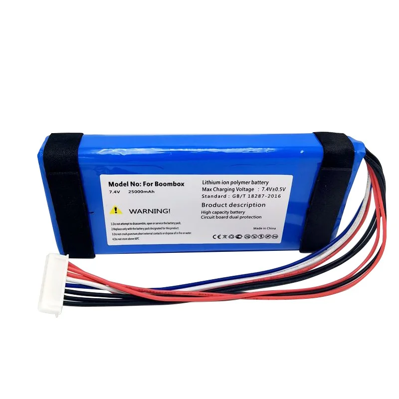 10000/25000Mah Voor Jbl Boombox Boombox 1 Gsp0931134 01 7.4V Li-Ion Batterij Boombox1 Boombox 1 Speler Luidsprekerbatterijen