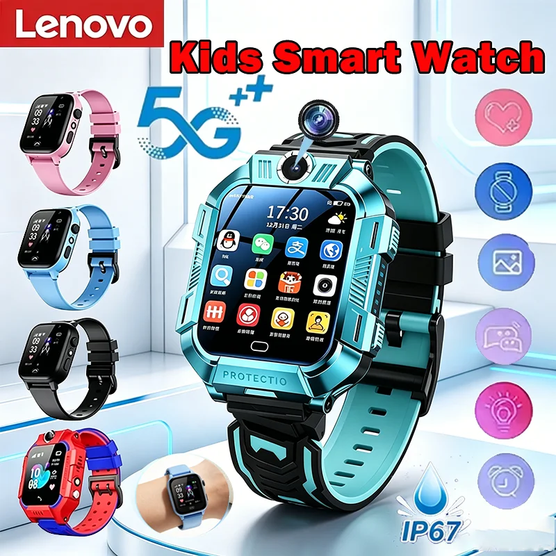 Lenovo Smart Watch for Kids Waterproof