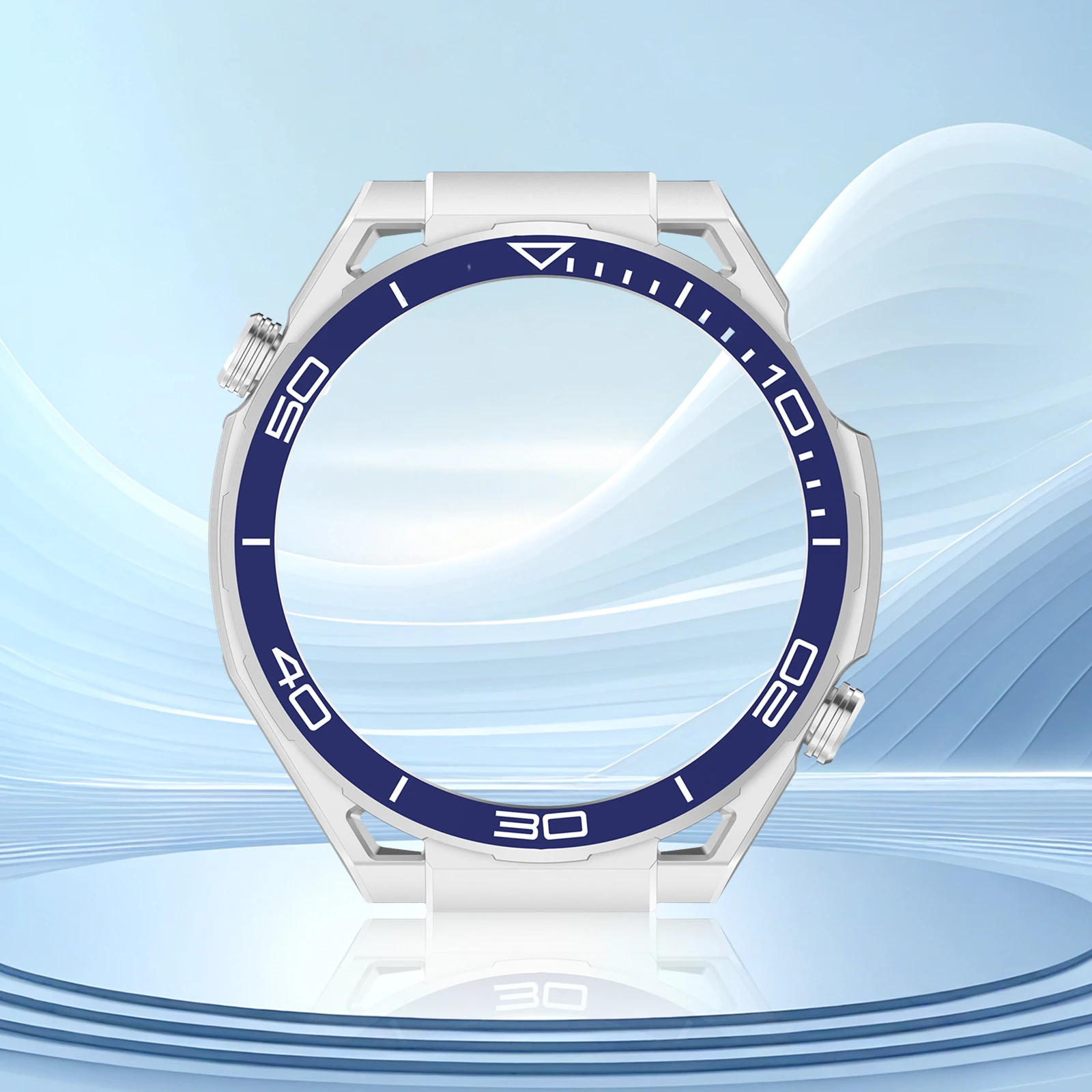 Ochronna ramka na zegarek, pusta obudowa, ażurowa ramka zabezpieczająca, akcesoria do zegarka Huawei Watch GT6 46mm