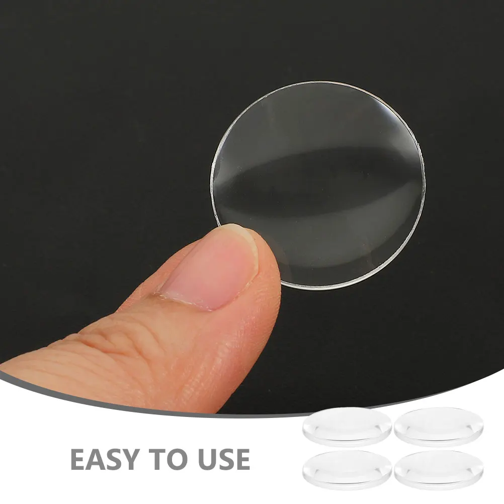

50pcs 1 Inch Biconvex Lens Transparent Acrylic Convex Optical Lens for DIY Crafts Science Teaching Tools Physics Lab