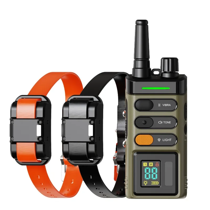 2000 meters dog training artifact pet electric shock collar dog anti-barking device electric neck ring sheep herding artifact