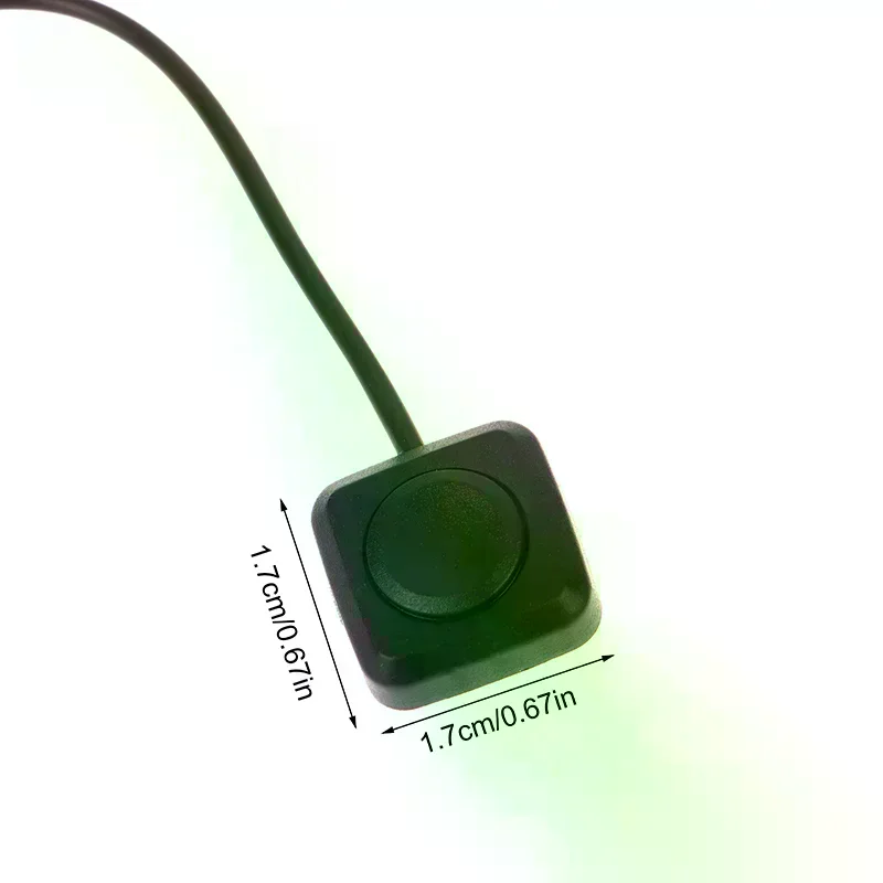 1Pc Momentary Push Button On Off Switch Black Plastic 12V 24V Car Alarm Button DIY Flashlight Surface Mount Mini Button Switch