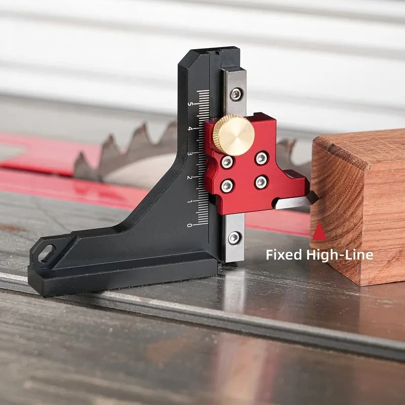 Height Planning Line Gauge Woodworking Tool Saw Table Trimming Machine Adjustment High Precision Haute Couture Line Gauge