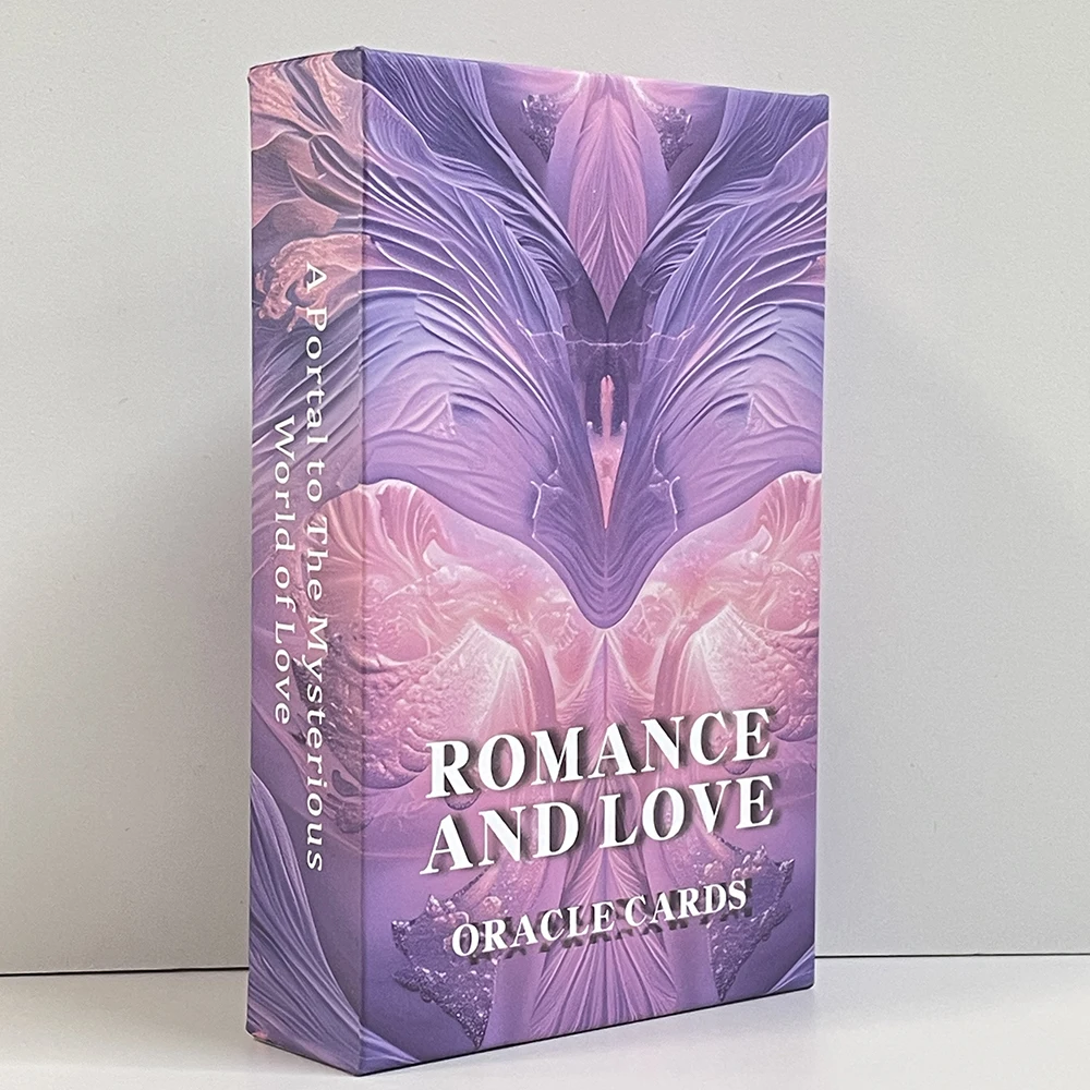 Romance and Love Oracle Cards Tarot English Version 12x7cm in Box Fortune Telling Toys Prophecy Divination Deck with Keywords