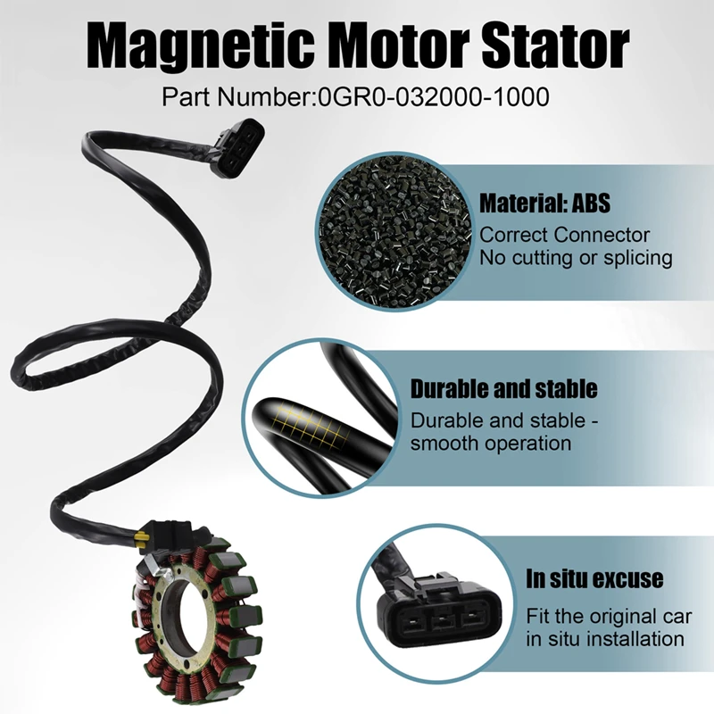 For CF450 550 500 HO EPS ATV Magnetic Motor Stator ATV UTV MAGNETO STATO 0GR0-032000-1000-A38G