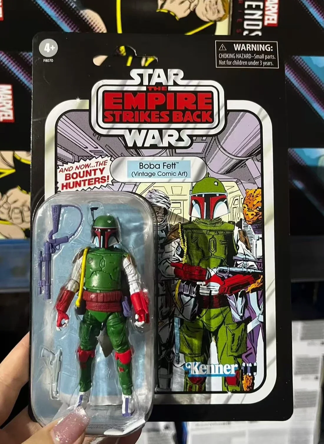 

Hasbro 3.75-inch Bobafett Retro Comic Edition Comics Animation Color Pair Bounty Hunter Spot