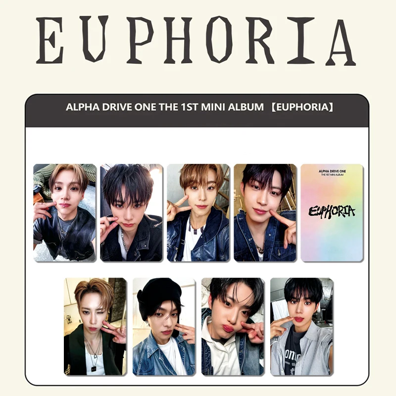 

Оптовый набор фотокарточек ALD1 (8/40 шт.) с изображениями ANXIN, SANGWON, JUNSEO, GEONWOO из альбома EUPHORIA, глянцевые Lomo-карточки для фанатов, коллекционные.