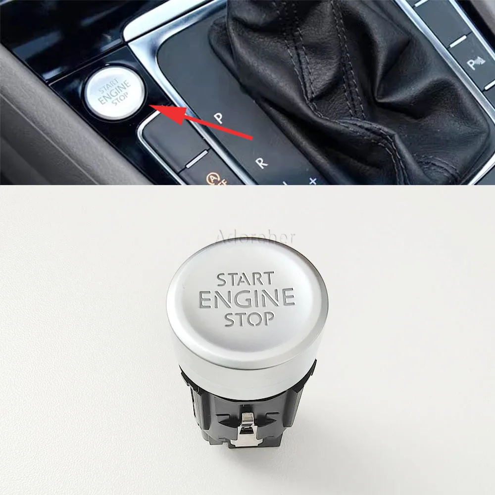 Car Keyless ONE-CLICK Start Stop Push Button Engine Ignition Switch for VW Golf 7 POLO Magotan Tiguan L