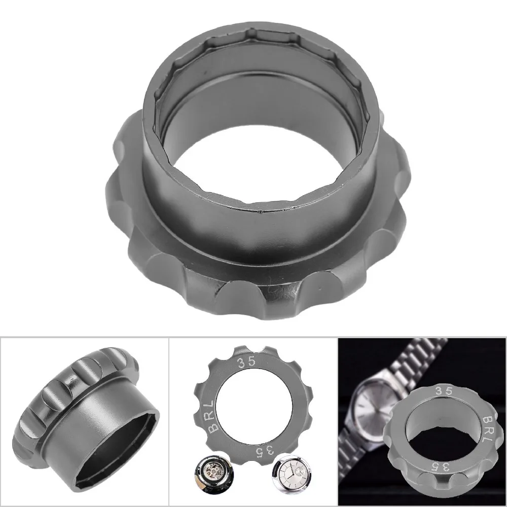 Precision Professional Steel Watch Case Opener 34mm 4 Sizes Watch Opener Die 35mm 38mm Case Screw Opener Tool Kit