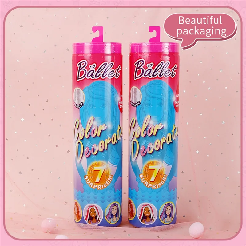 WOTT-Surprise boîte aveugle trempée à l'eau changement de couleur princesse changement de vêtements maison de jeu