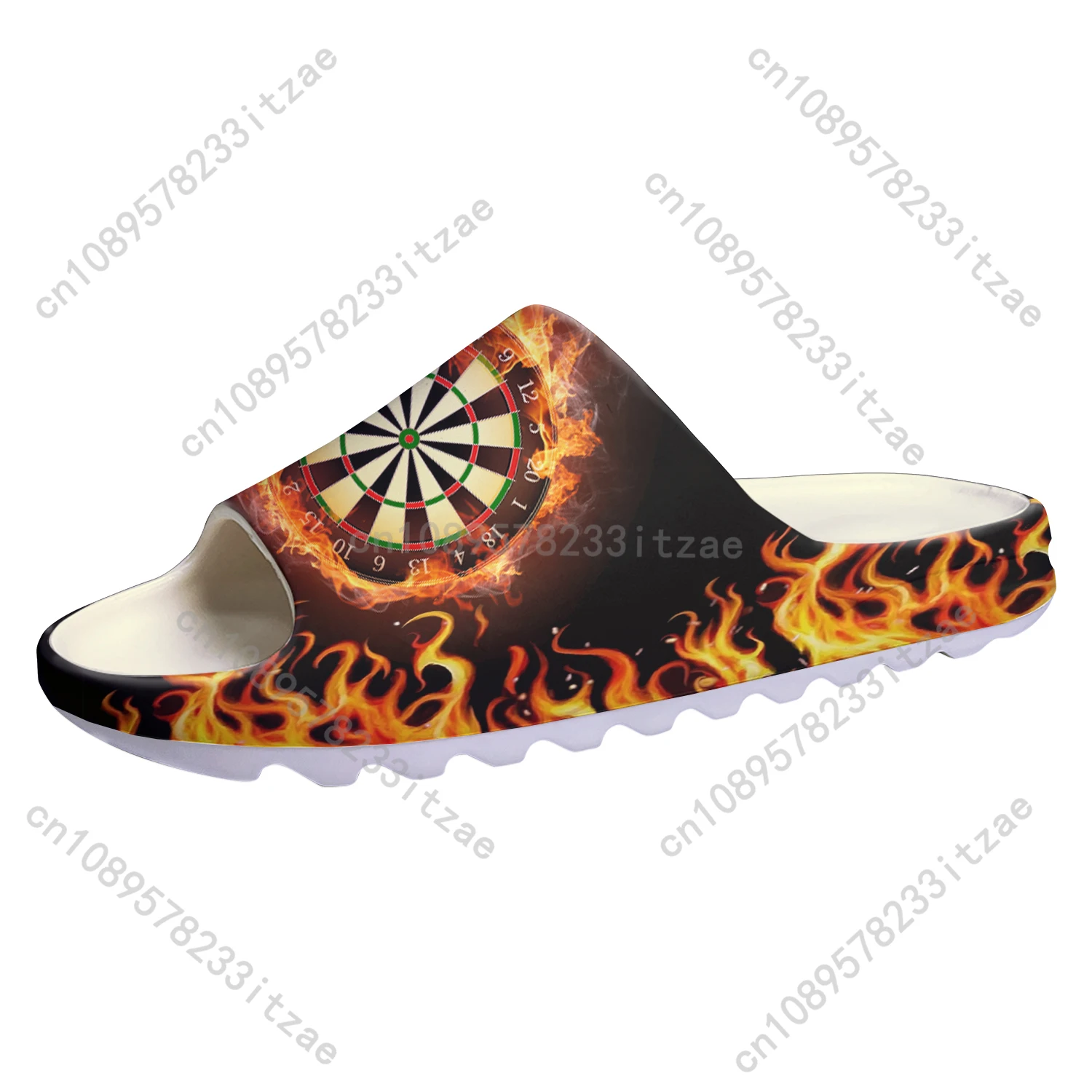

Love Gift Darts Player Soft Sole Sllipers Home Clogs Step On Water Shoes Mens Womens Teenager Step in Customized Sandals
