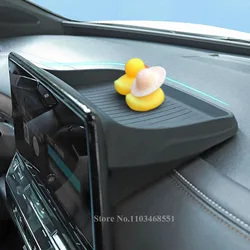 Silicone Dashboard Rear Storage Box For AUDI A4 S4 A5 S5 Q5 2025 2024 2023 2022 2021 Car Instrument Storage Box No Noise