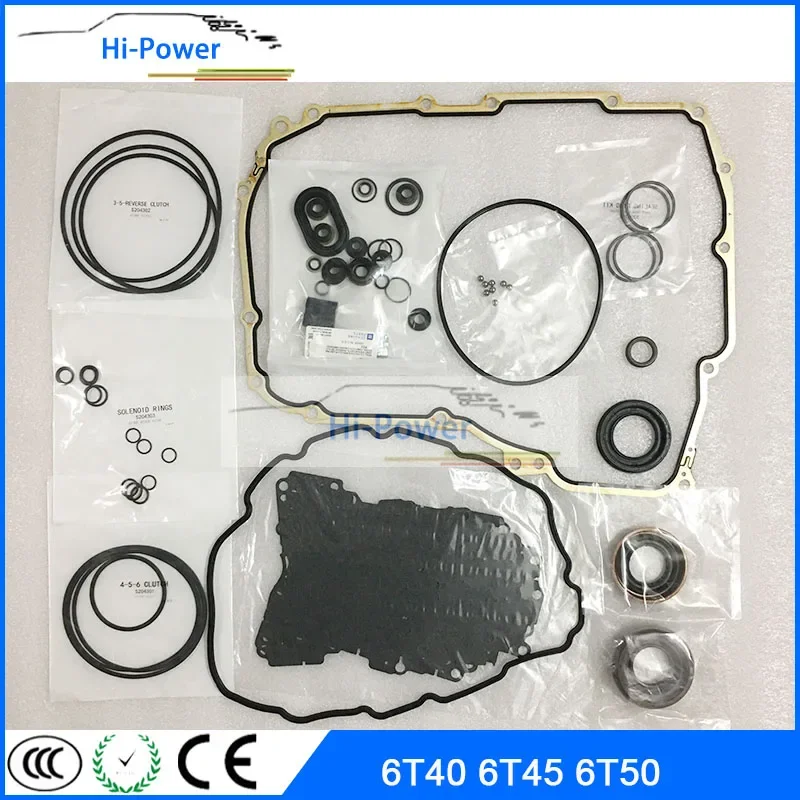 

New 6T40 6T45 6T50 Automatic Transmission Repair kit Gasket Sealing Rings For Buick Opel Chevolet Saab Saturn 6T40E 6T45E 6T50E