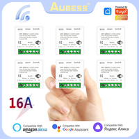 Wifi Smart Light Switch 16A Mini 2-way Control Timer Switch Smart Home DIY Breaker Work With Tuya Alexa Yandex Alice Google Home