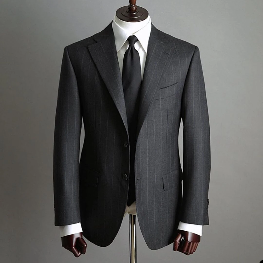 Trajes de caballero con chaqueta de una pieza para hombre, esmoquin de diseñador delgado para negocios, y ocasiones formales para bodas, lo último en trajes