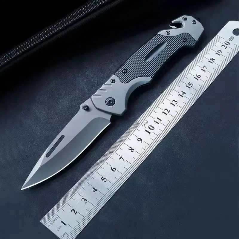 2024 new outdoor mini pocket folding knife, edc portable self-defense survival tool knife, high-quality adventure folding knife