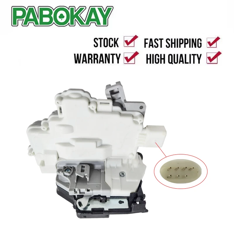 

8K0839016 3C4839016A 3C4839016B For VW Passat B6 Audi A4 A5 Q7 Rear Right Door Lock Latch Actuator Mechanism