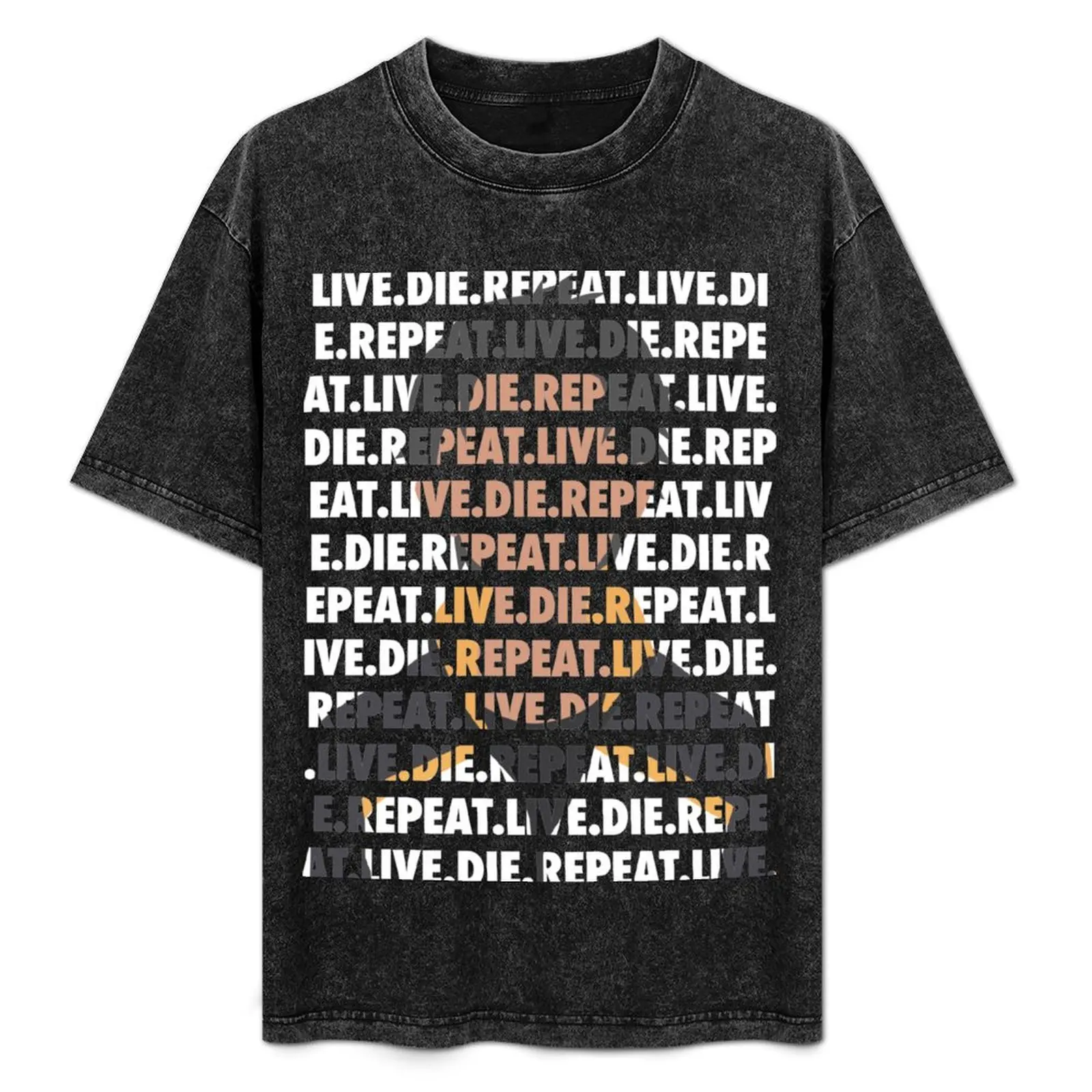 

Live. Die. Repeat. / Re Zero T-Shirt plus size tops designer shirts men clothing