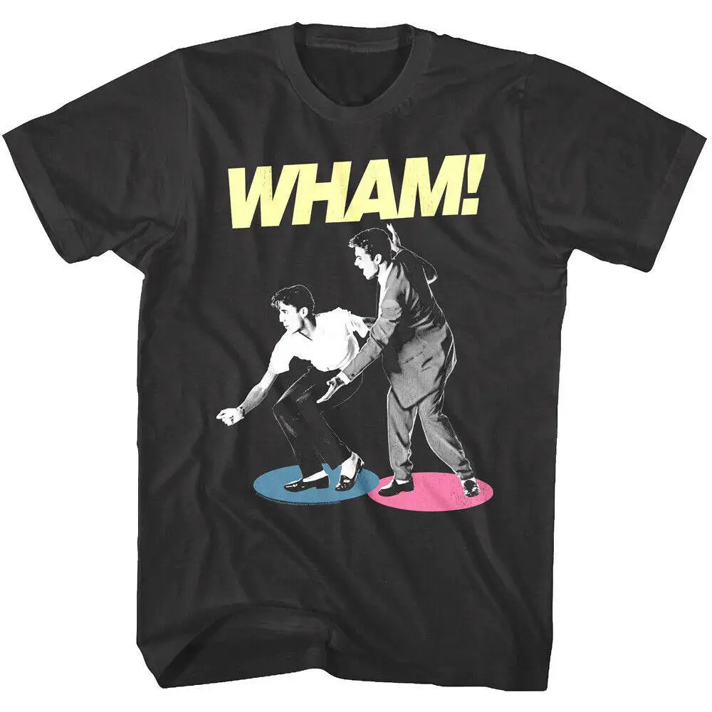 Wham Mighty Band George Michael Rock Retro Casual T-Shirt Men's and Women's Luxury Brand Top 2026 New Band Logo
