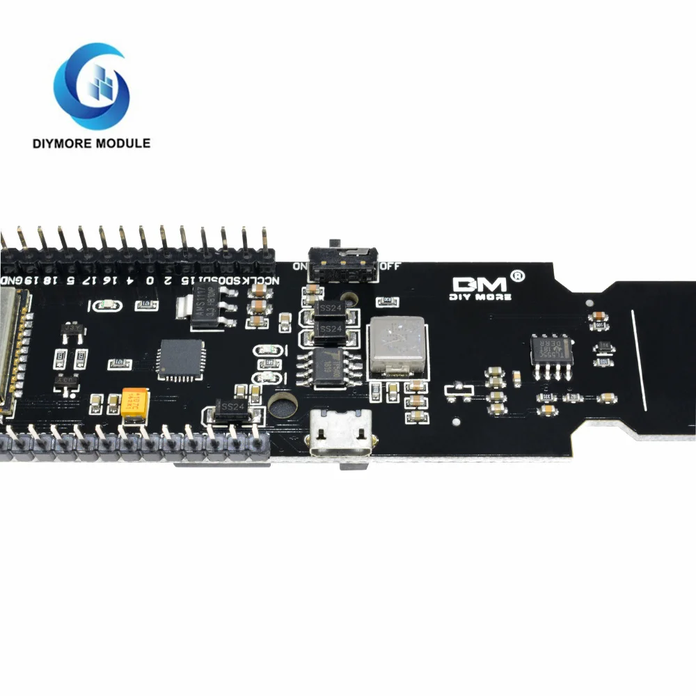 ESP32 WIFI Bluetooth DHT11 Temperature and Humidity Soil Module With 18650 Battery Holder Direct Stick