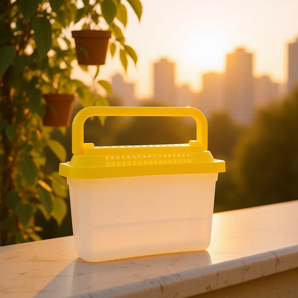 

Portable Fish Tank Transparent Turtle Holder Large Deep Compact Handheld Aquarium Reptile Habitat Plastic Aquarium