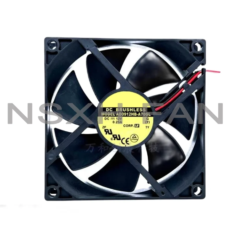 NEW AD0912HB-A70GL 12V 0.25A 9025 9225 Cooling Fan