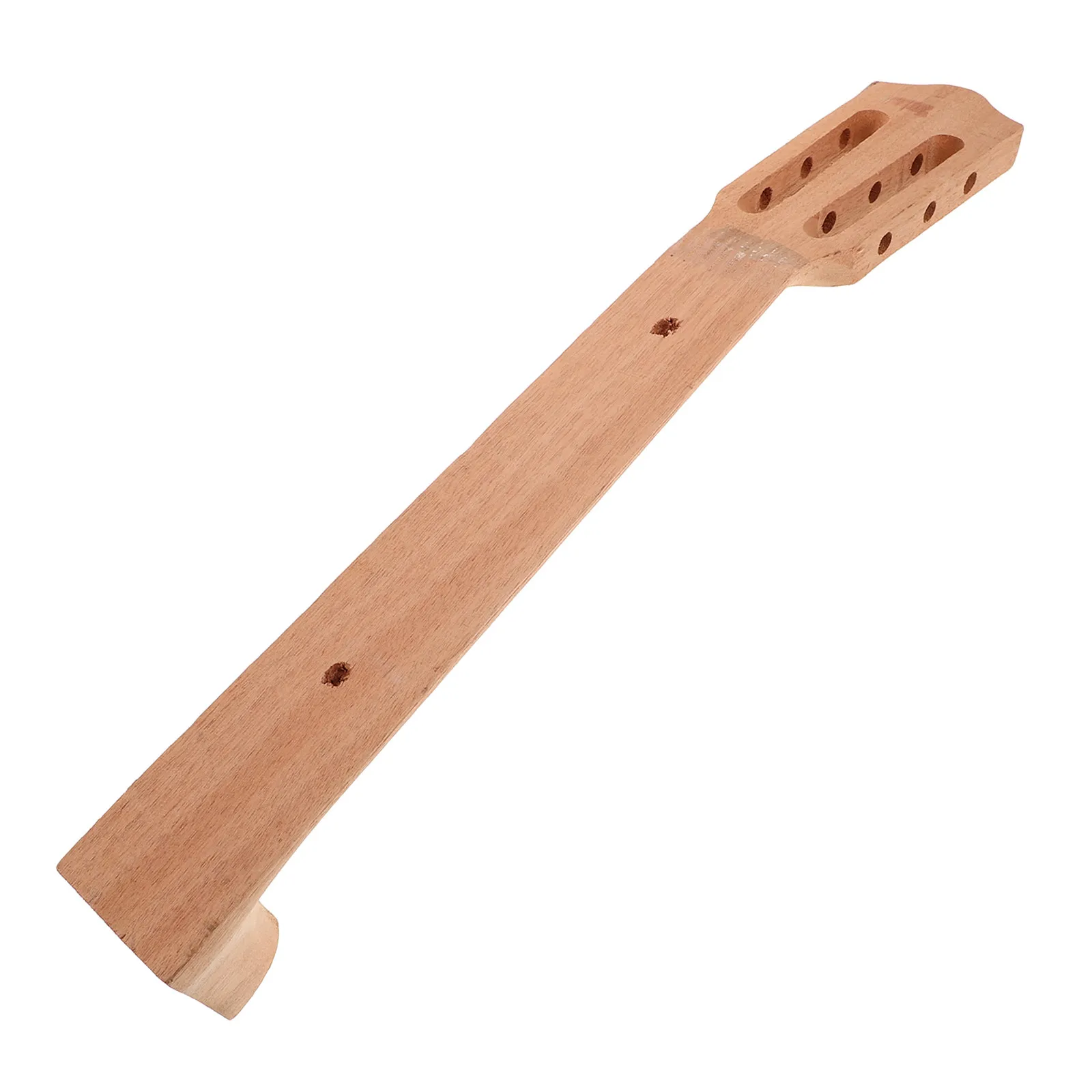 Acoustic Classical Guitar Neck Roasted Maple Wood Rosewood Fingerboard Half Paddle Headstock DIY Replacement Luthier Building