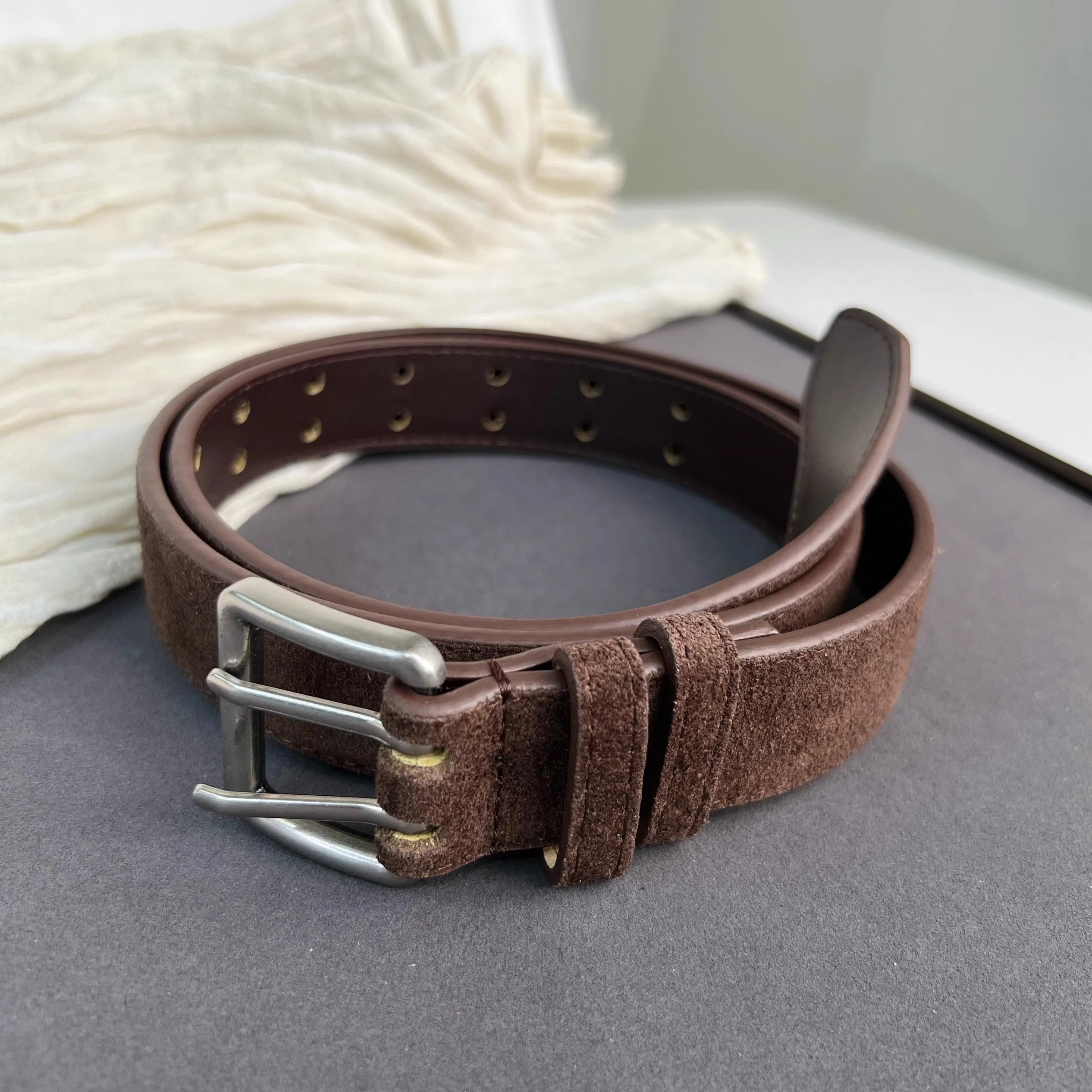 المرأة خمر فو الجلد المدبوغ جلد طبيعي مشد الإناث Cummerbund معطف حزام فستان Decration حزام عريض J1487