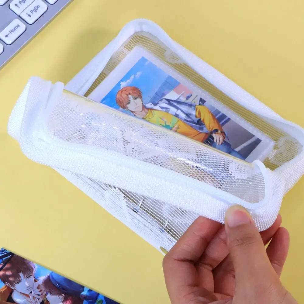 ルーズリーフフォトアルバムバインダーカバーアンチスクラッチ韓国スタイルカード小冊子カバー 5 穴 1 グリッドルーズリーフノートブックカバー