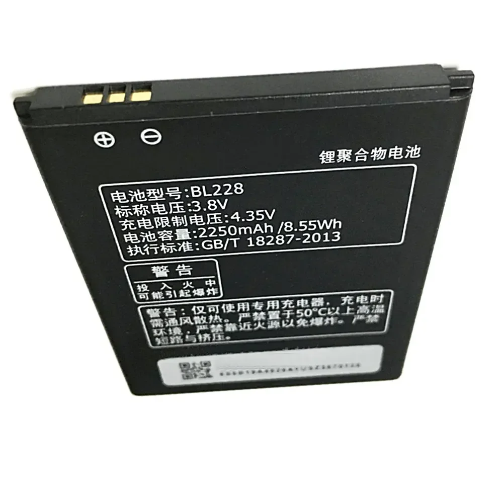 BL228  battery 2250mah  for Lenovo A360T A380T A588T Cellphone batteries