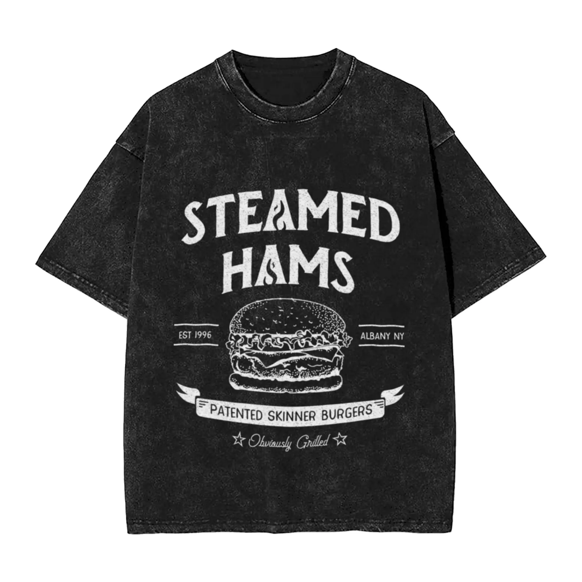 Steamed Hams Meme  Classic Stylish A T-Shirt Oversized Short Sleeve Men's Women's Cotton Tees Tops