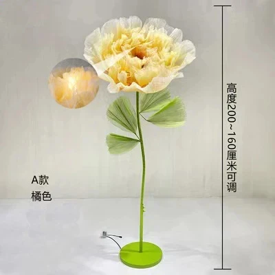 Seidenblume mit automatischer Öffnungs- und Schließfunktion, mechanische Kunstblumen für Hochzeiten, Veranstaltungen, Bühnen, Fensterdekoration, Weihnachtsfeiern und Heimdekoration. – Detail 19