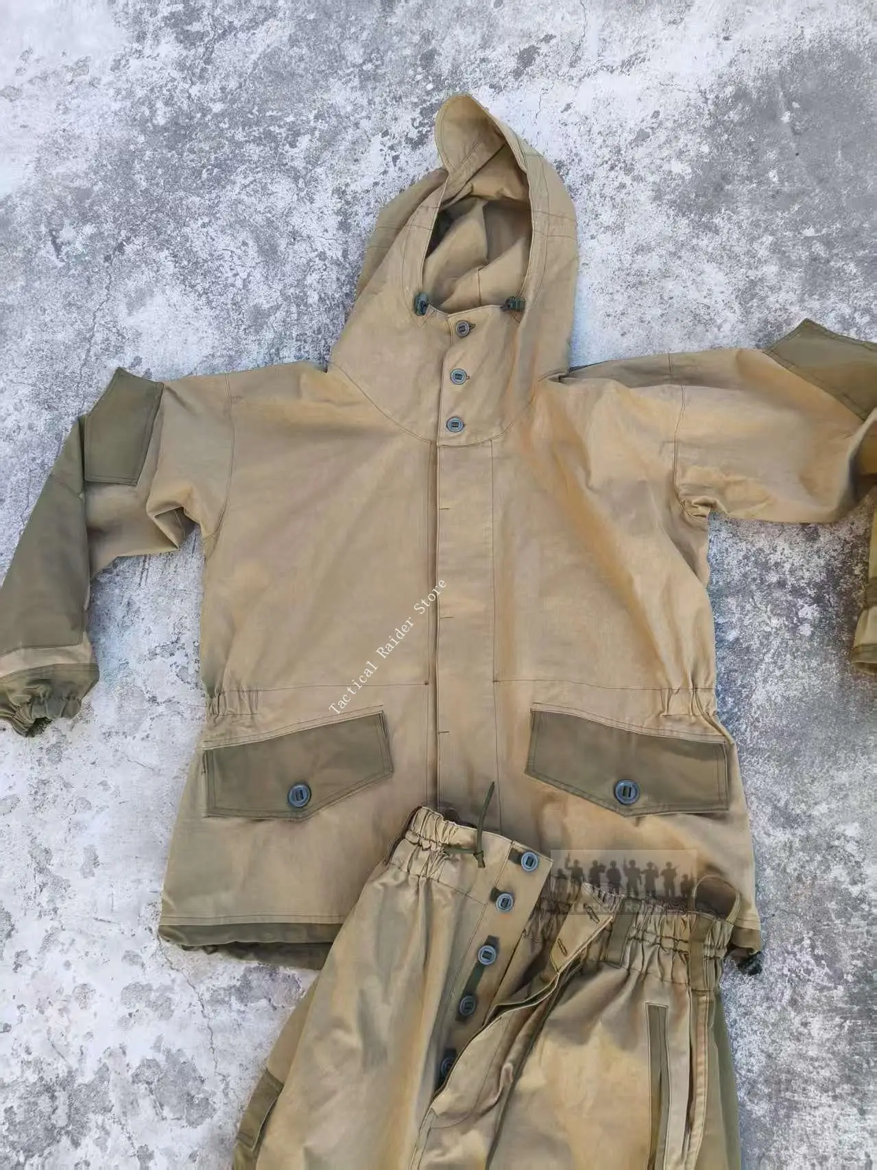 Conjunto táctico ruso top y pantalón combate ripstop MOLLE exterior - imagen 3