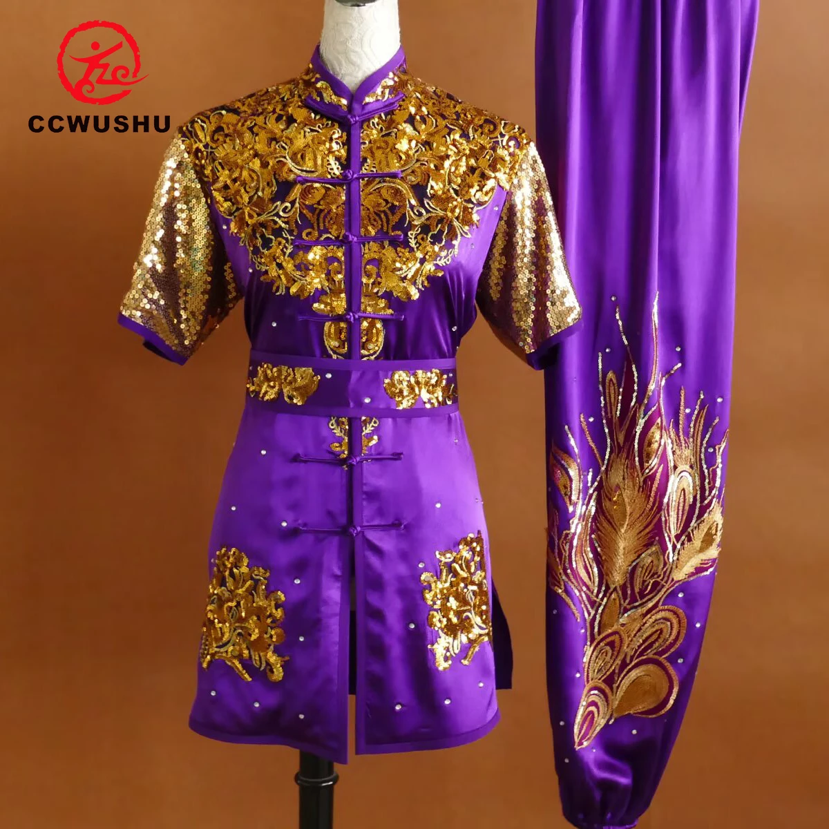 

Tailor-Made Wushu Clothes Changquan Uniform Martial Arts Competition Embroidered Kungfu Taolu Clothing CCWUSHU
