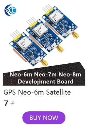 GPS Neo-6m Satellitenpositionierungsmodul Entwicklungsboard NEO-7M 7M NEO-8M NEO-9M für Arduino STM32 C51 51 MCU Mikrocontroller – Detail 6