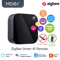 MOES Tuya ZigBee 3.0 Smart IR Remote Control Universal Infrared Remote Controller for Smart Home Works With Alexa Google Home