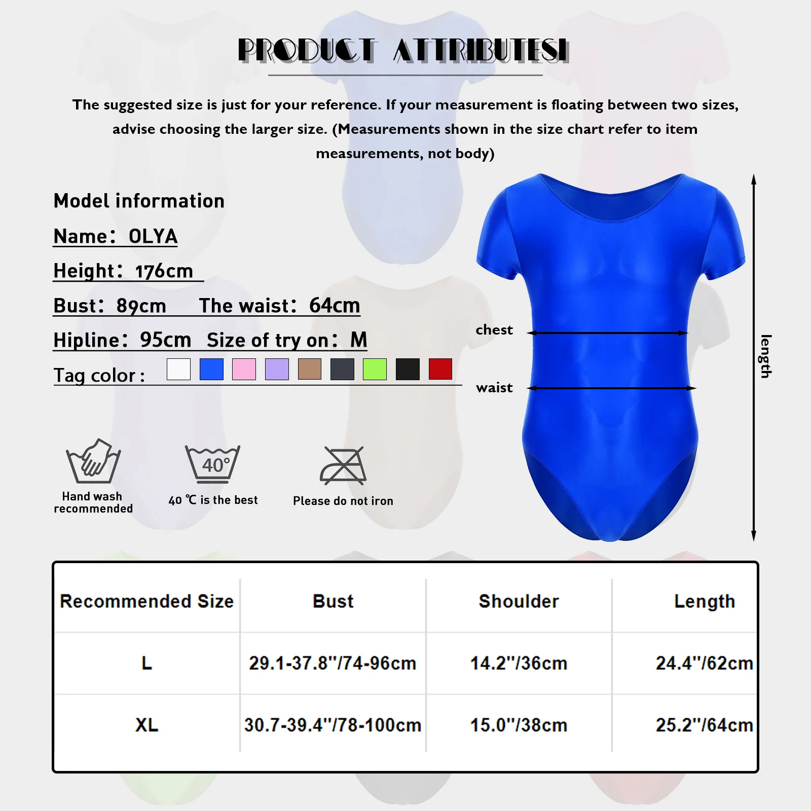 Mens Glossy Shiny Bodysuit One-piece Swimsuit Short Sleeve Leotard High Cut Swimwear Yoga Sports Fitness Swimming Sportswear