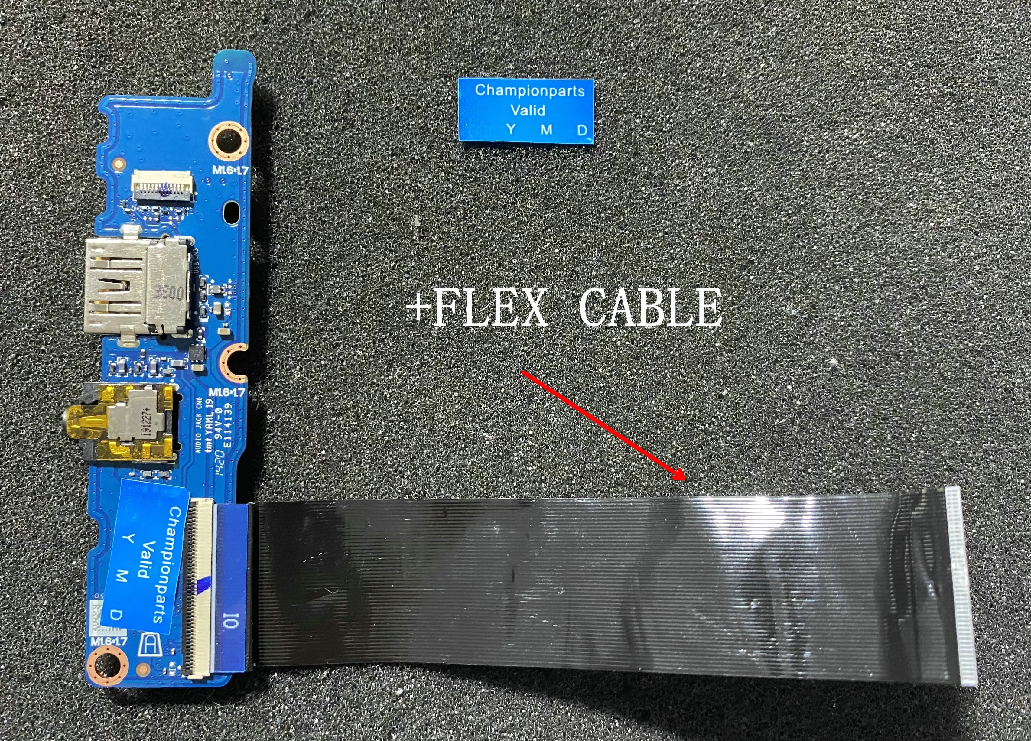 

MLLSE STOCK DA0H99TB8E0 REV : E FOR HUAWEI Magicbook D14 NbIL-WFQ9 USB AUDIO BOARD FINGERPRINT SPEAKER FLEX CABLE FAST SHIPPING