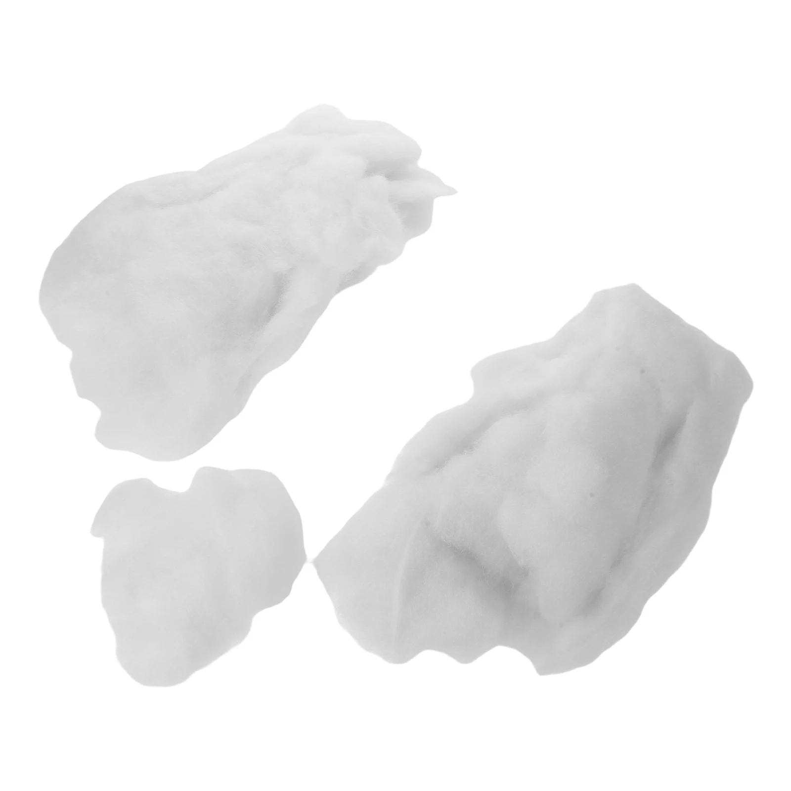 

400G Filling Cotton Cushion Stuffing For Crafts Soft Pillow Insert Batting Polyester Fiber Fill Stuffed Animals Decor Craft