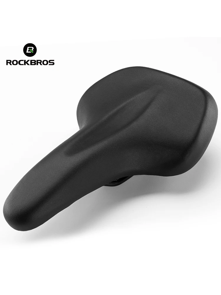 AliExpress ROCKBROS Bicycle Saddle Comfort Shock Absorption MTB Road Bike Seat Cushion Waterproof Leather Bicycle Seats