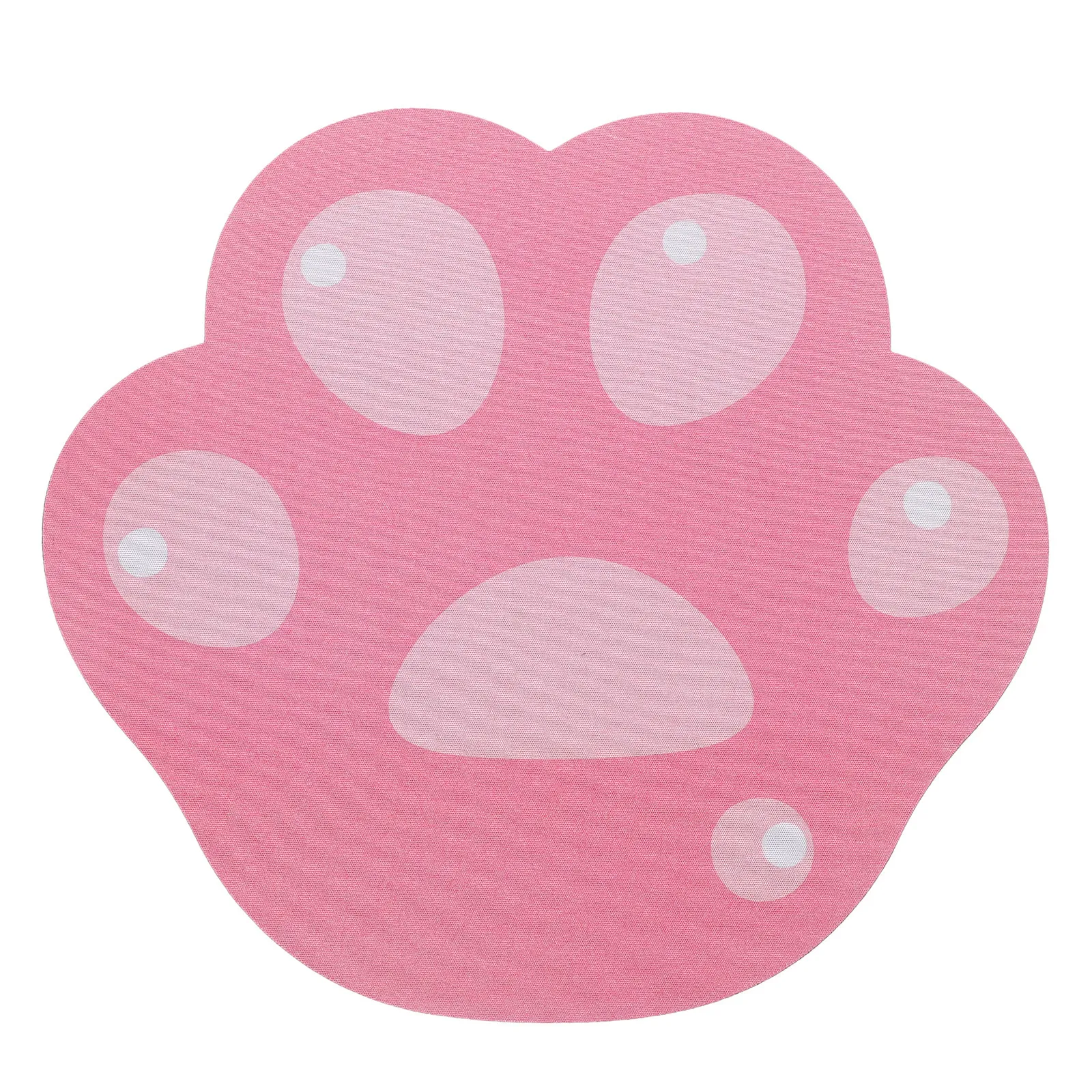 

Коврик для мыши с милым дизайном в виде кошачьих лапок, яркий цветовой дизайн, нескользящая основа, легкий вес, удобно носить с собой, идеально подходит для кофейни, кафе, ежедневного использования.