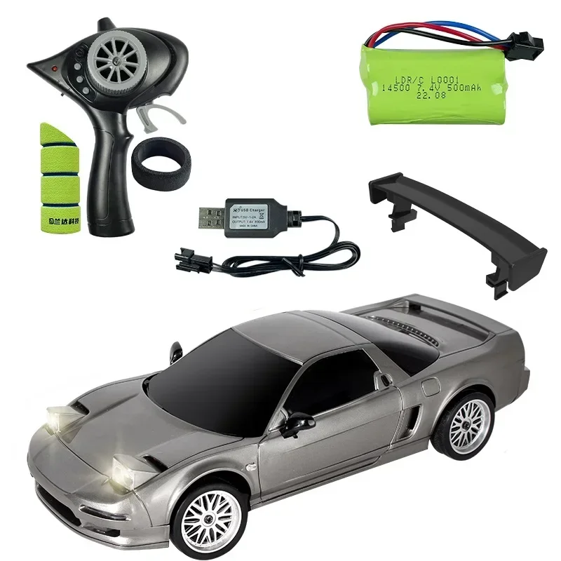 LDRC LD1803 NXS RTR 1/18 2.4G 2WD ESP Gyroscope RC Car Drift Vehicles LED Lights Full Scale Controlled Model Children Toys Gifts