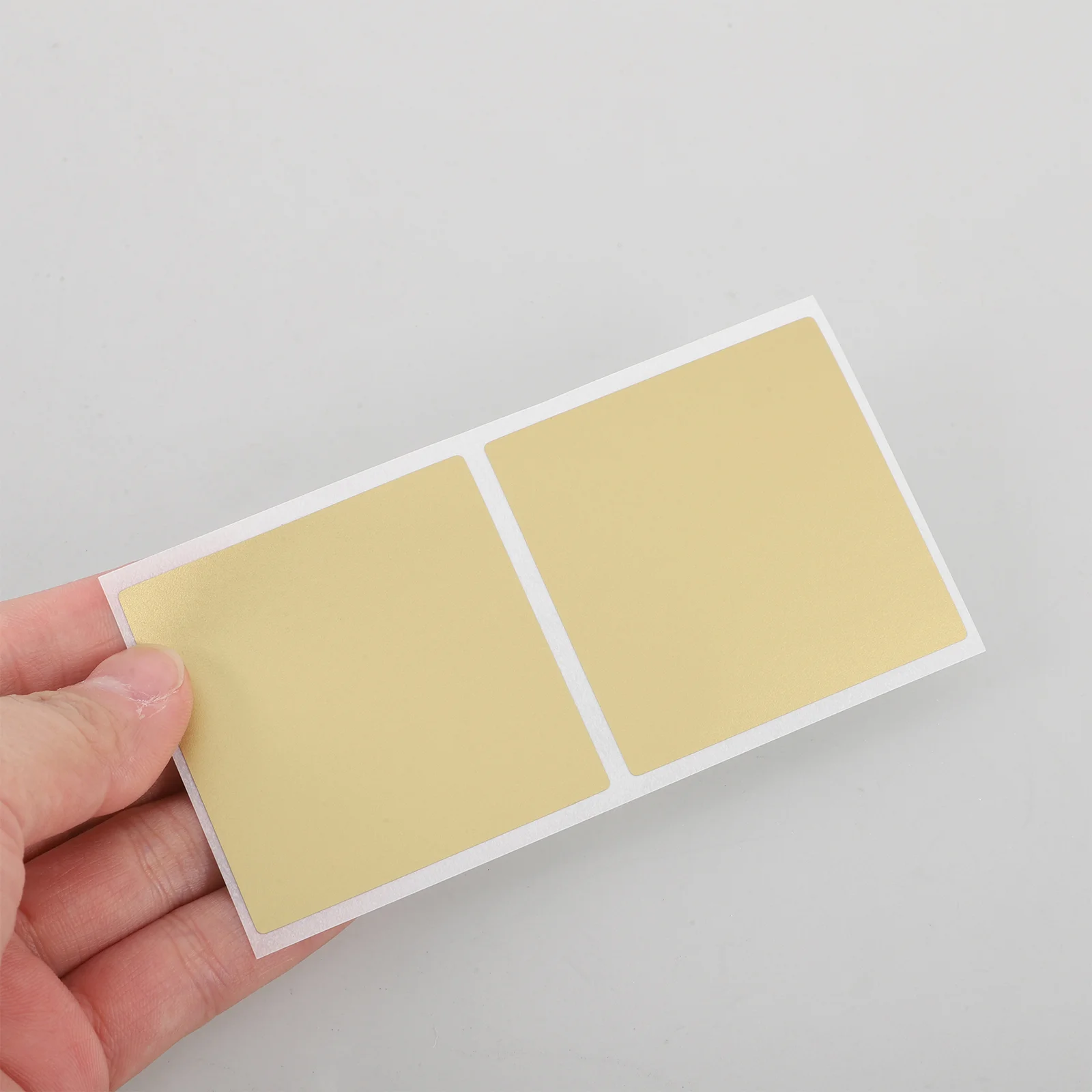 25 Sheets Scratch Card Stickers off Paper Tickets Self-adhesive Film Make Your Own