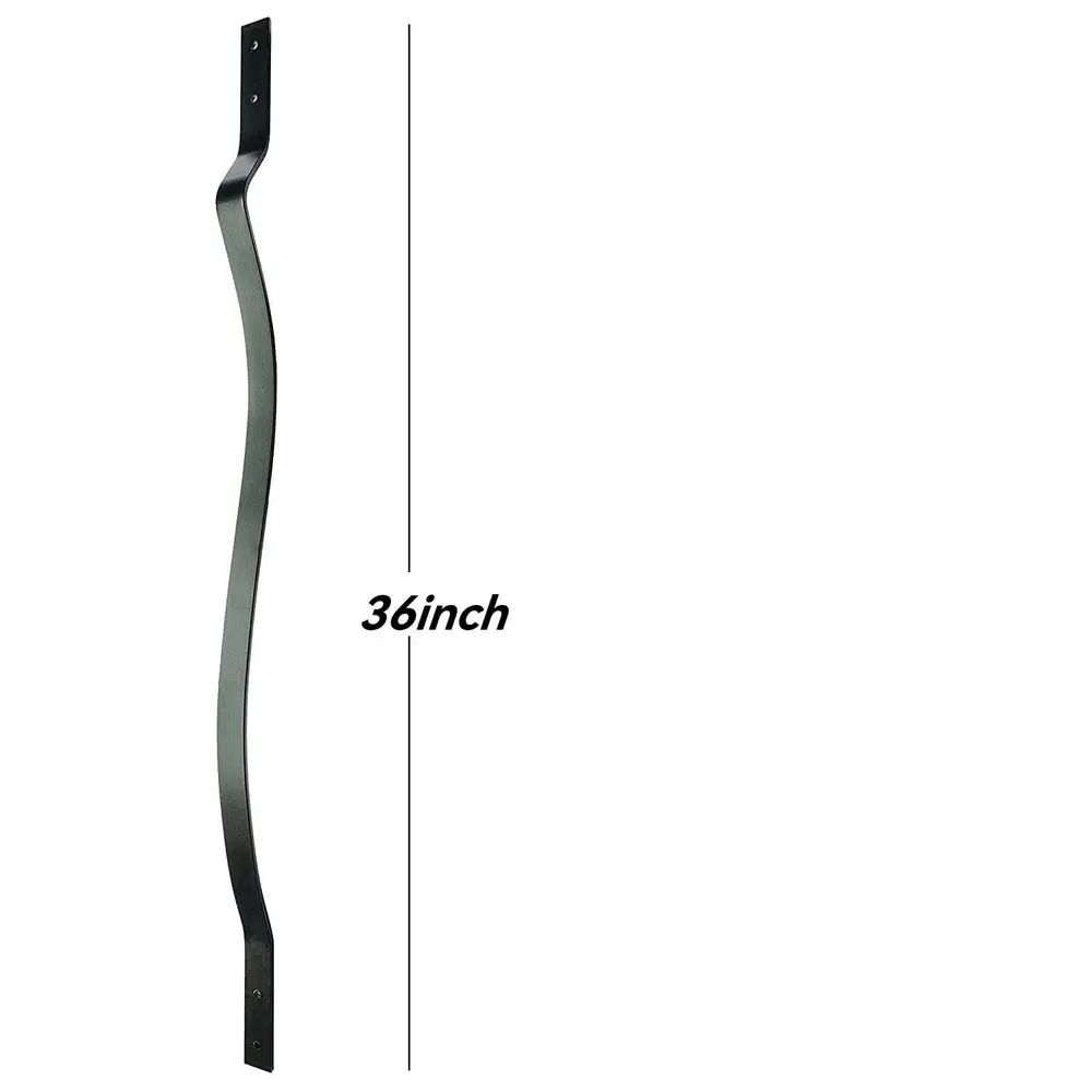 36 درابزين من الحديد عالي التحمل، 26 عبوة مع براغي، مغزل معدني للسلالم والشرفات الخارجية