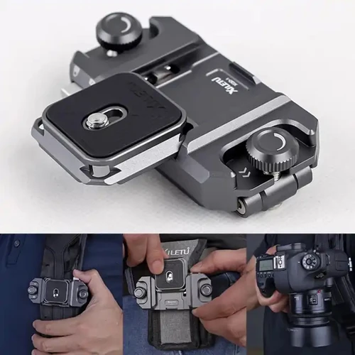 Cardán Universal para cámara DSLR Arca Swiss, abrazadera de placa de liberación rápida, interruptor rápido, adaptador de montaje deslizante para trípode, abrazadera para cámara