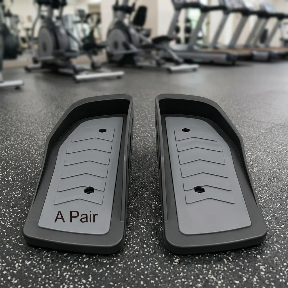 Fitness Equipment for elliptical Machine Pedals Textured Grip Design for versatile For Workouts Compact Storage Solution