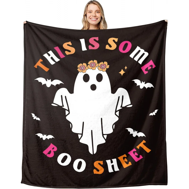 

Halloween blanket, men's and women's blanket, horror blanket, bed, sofa, travel blanket, cute decoration, 60 inches X 50 inches